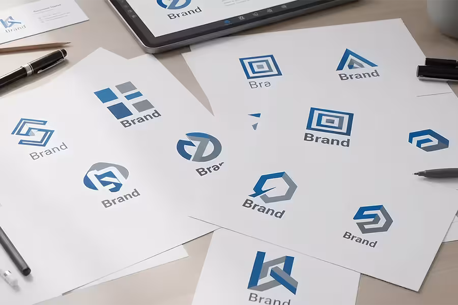 Creative logo and brand identity design services for companies